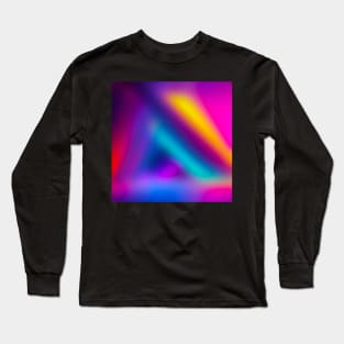 Beautiful Abstract Color Art Long Sleeve T-Shirt